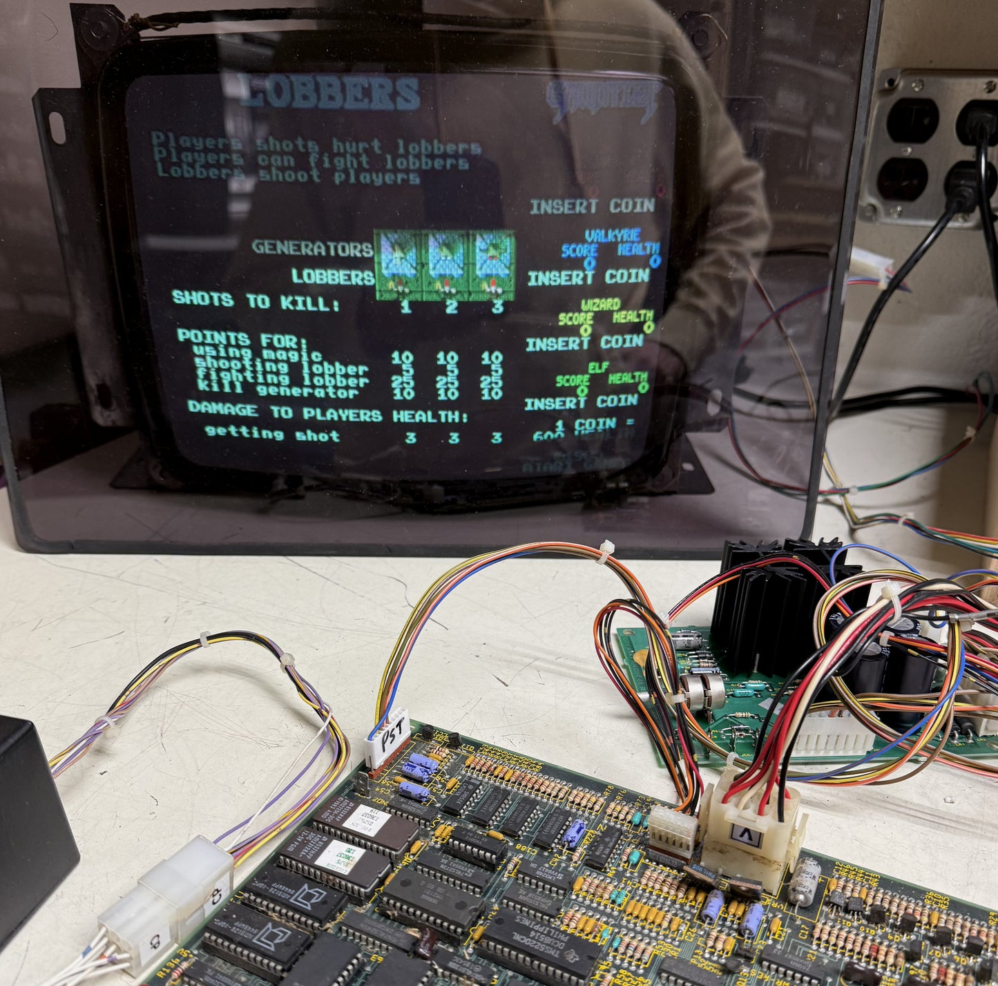 Gauntlet Circuit Board, Works