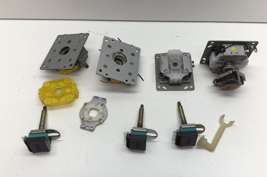 SNK Rotary Joystick Parts Lot