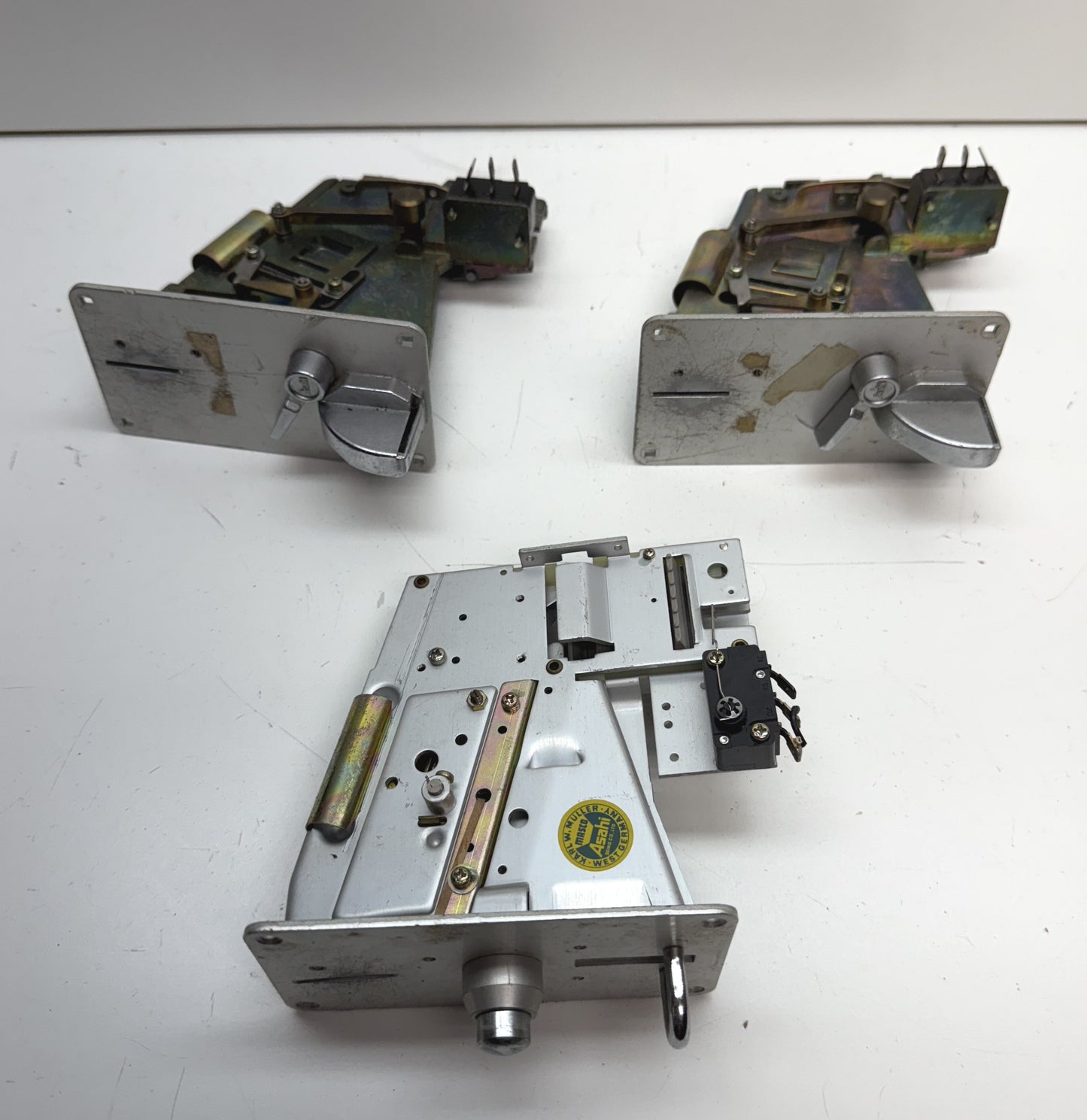 Asahi Seiko Coin Mech x 3