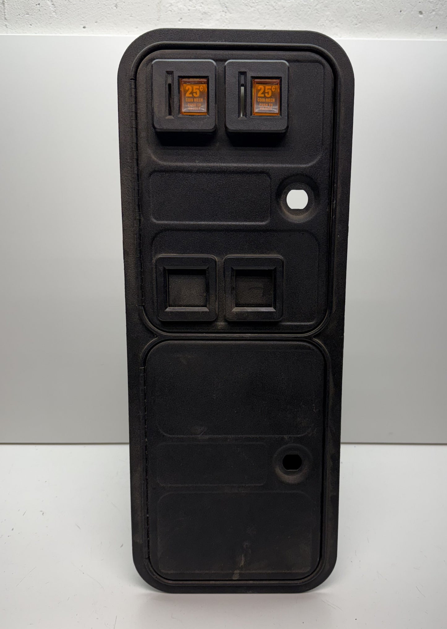 Over / Under 2-Slot Coin Door (Happ Controls Style)