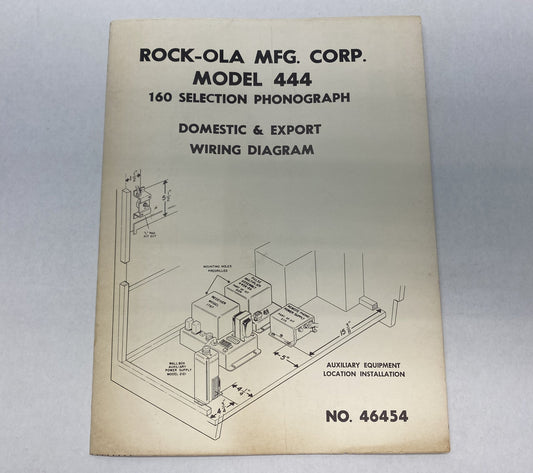 Rock-Ola 444 Wiring Diagram