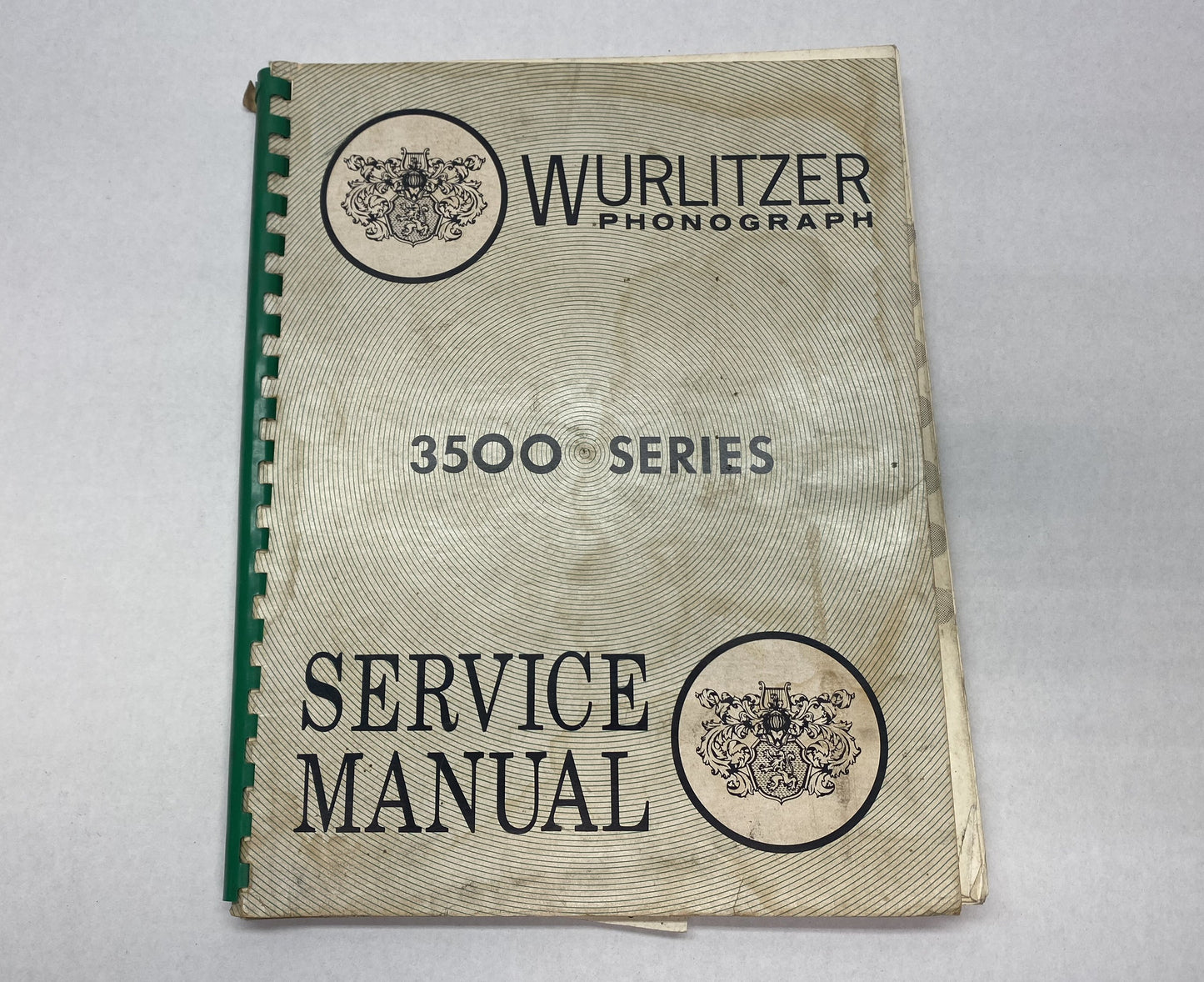 Wurlitzer 3500 Series Service Manual