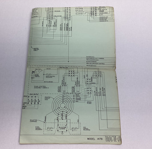 Rock-Ola 1478 Wiring Diagram