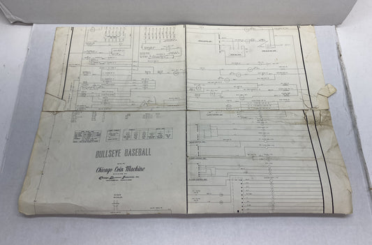 Bulls Eye Baseball (Chicago Coin) Wiring Diagram