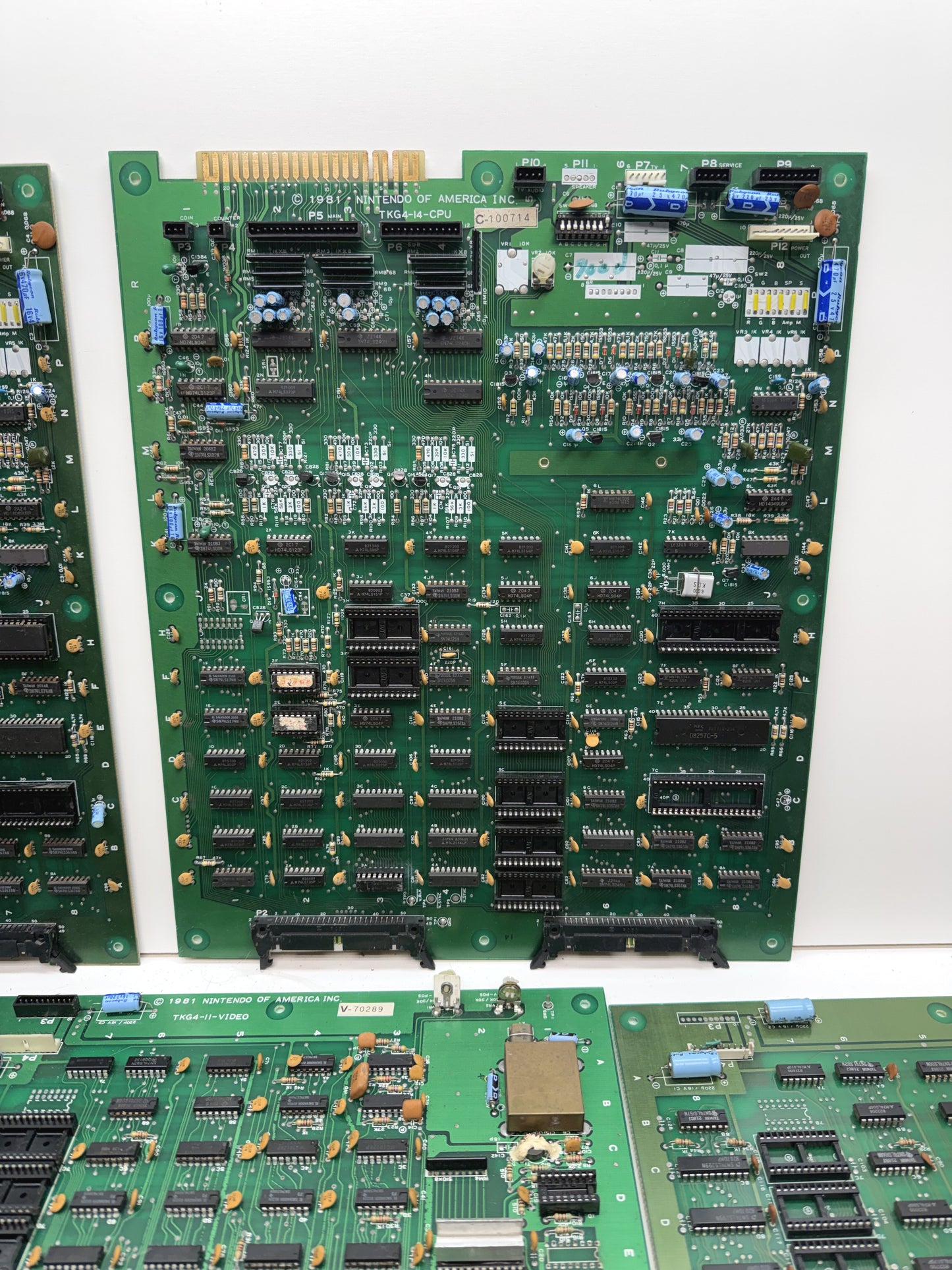 Donkey Kong Circuit Board Lot x 5 for Repair
