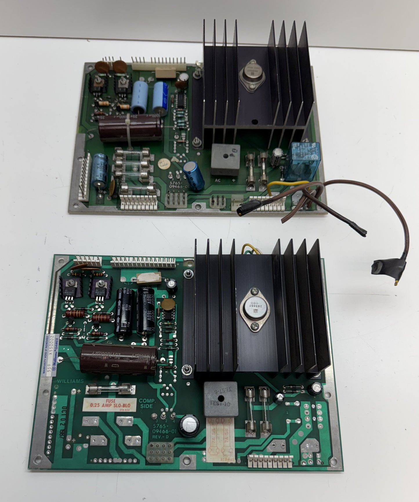 Williams System 11 Pinball Power Supply x 2