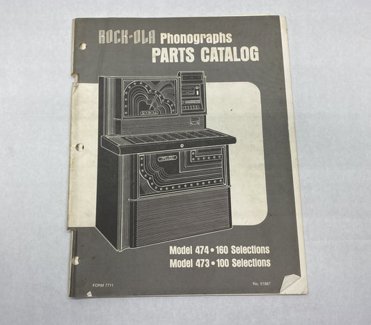 Rock-Ola 473 and 474 Parts Catalog