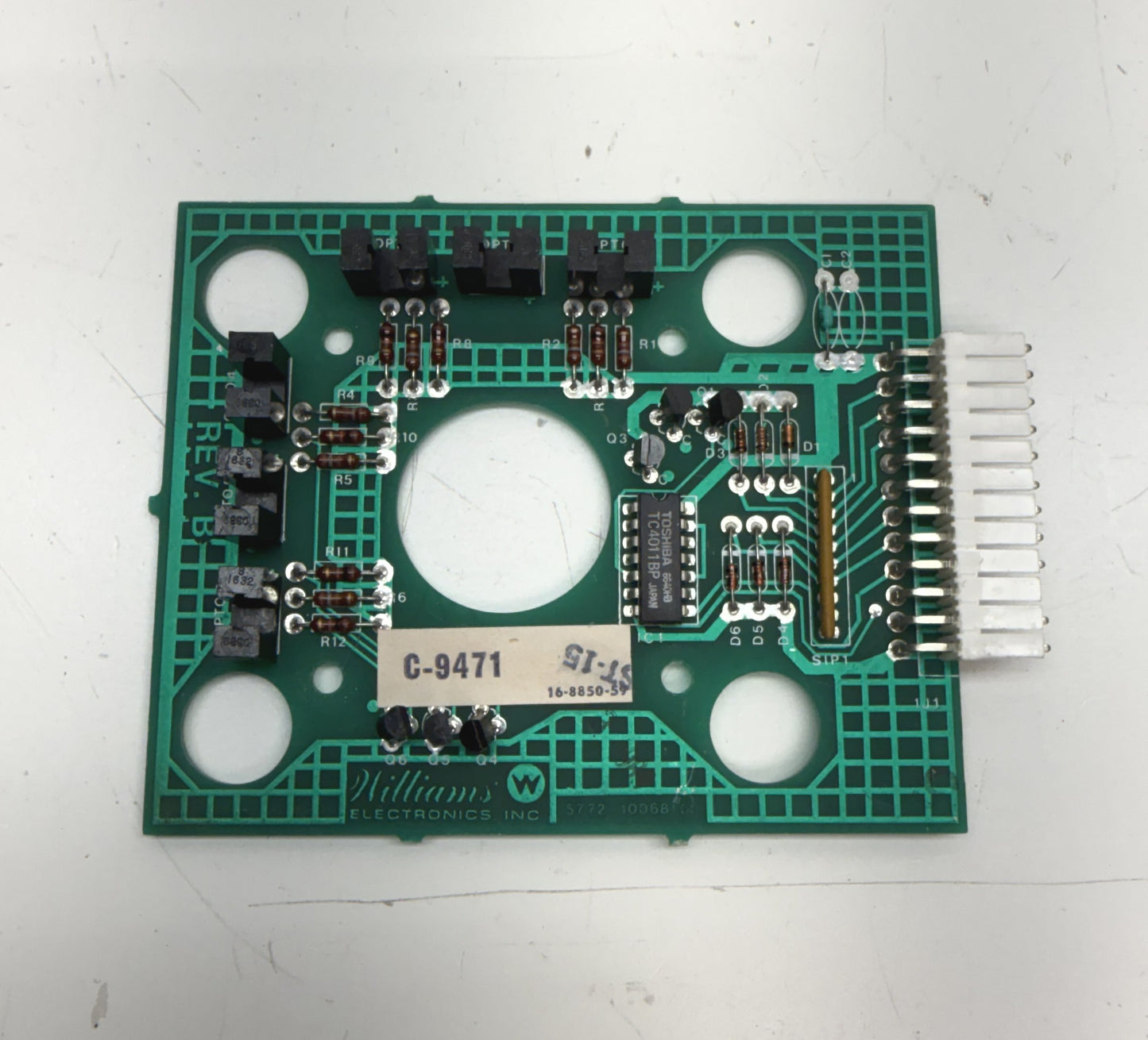Sinistar 49-Way Optical Joystick Board, C-9471