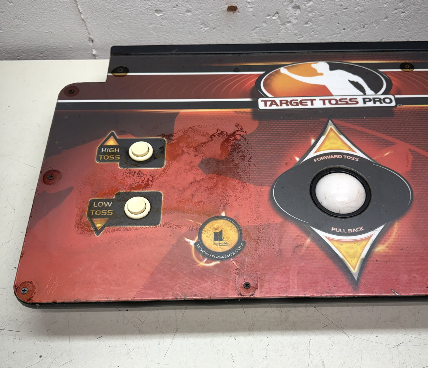 Target Toss Pro Control Panel (Dedicated Game)