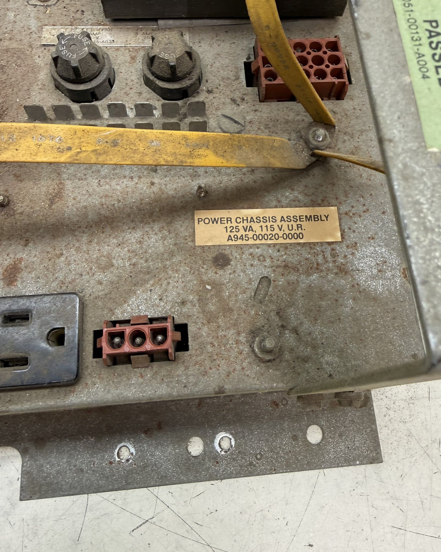 Bally Midway MCR Power Chassis Assembly, Untested