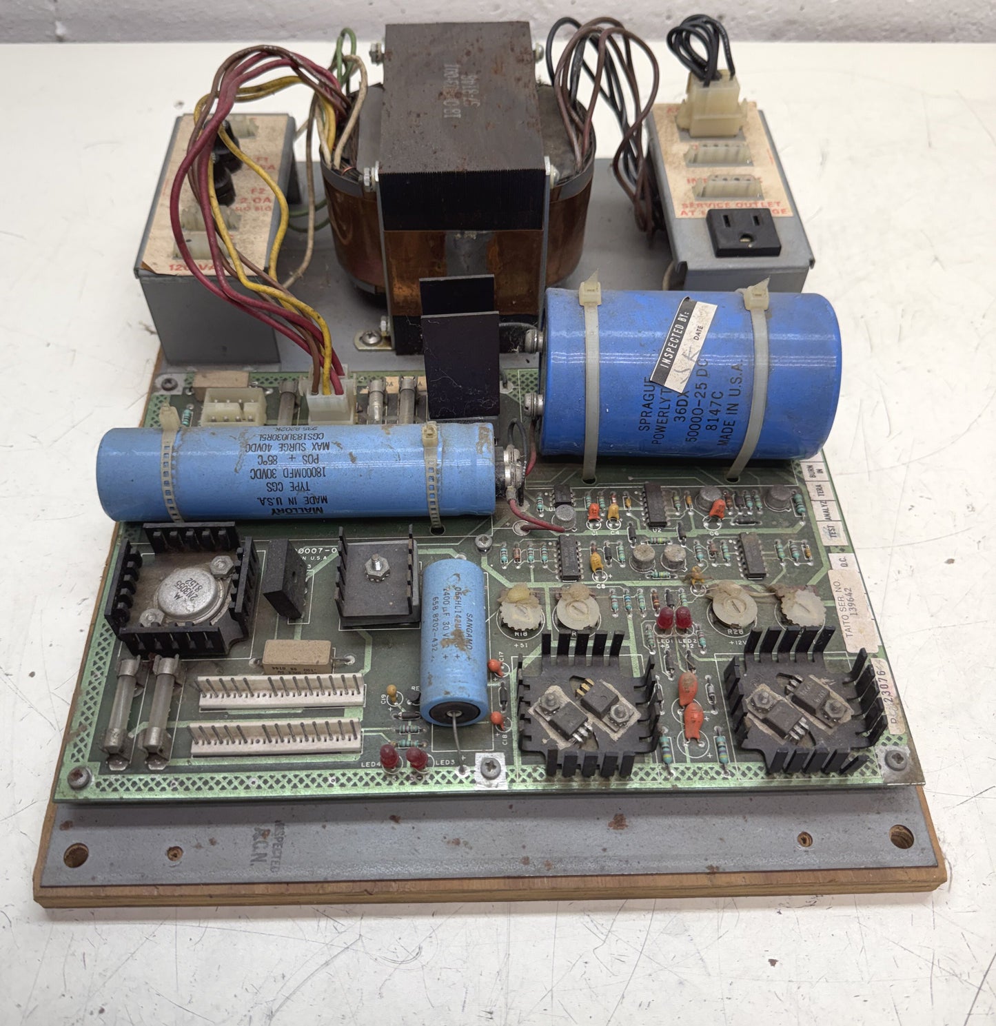 Taito Power Supply / Transformer Assembly