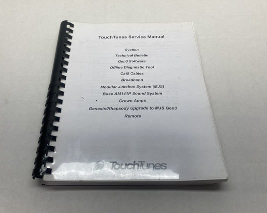 TouchTunes Service Manual