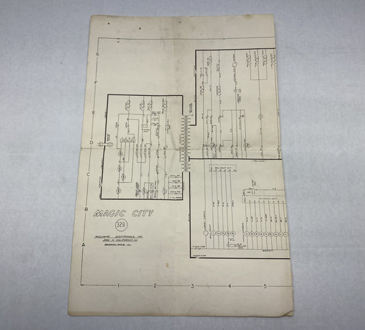 Magic City (Williams) Schematics